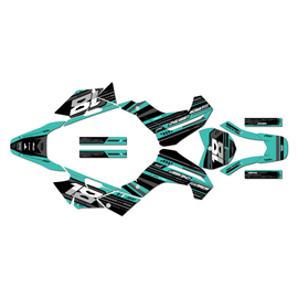 Graphics Kit for Kawasaki KLX140R (2019-2024) Warrior Series