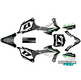 Graphics Kit for Kawasaki KX100 (2014-2021) Stellar Series