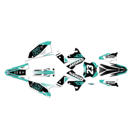 Graphics Kit for Kawasaki KX125 POLISPORT (2003-2008) Evader Series
