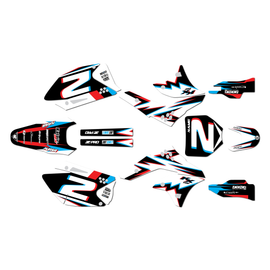 Graphics Kit for Kawasaki KX250F (2006-2008) Vision Series