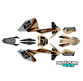 Graphics Kit for KTM Motocross 2-stroke 150 SX (2016-2018) Orangecrew Series