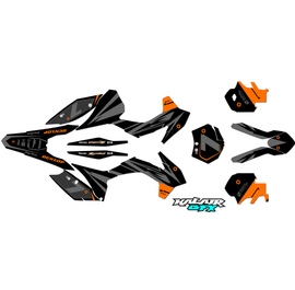 Graphics Kit for KTM Motocross MX 4-stroke 350 SX-F (2013-2014) Bold Series