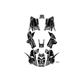 Graphics Kit for Polaris SCRAMBLER 850 1000 (2013-2021) Swift Series
