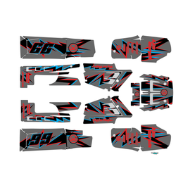 Graphics Kit for Yamaha BANSHEE 350 (1987-2012) Vision Series