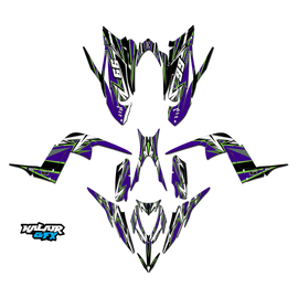 Graphics Kit for Yamaha RAPTOR 700 (2013-2020) Shred Series