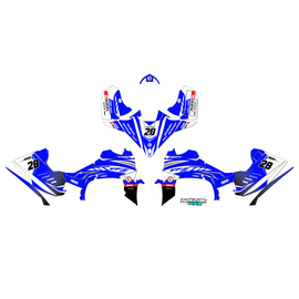 Graphics Kit for Yamaha YFZ450R (2014-2023) Factory Series