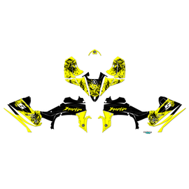 Graphics Kit for Yamaha YFZ450R (2014-2023) Night-city Series