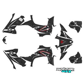 Graphics Kit for Yamaha YFZ450R (2014-2023) Predator Series