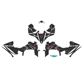 Graphics Kit for Yamaha YFZ450R (2014-2023) Predator Series