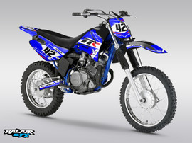 Graphics Kit for Yamaha TT-R125 (2000-2007) Lethal Series