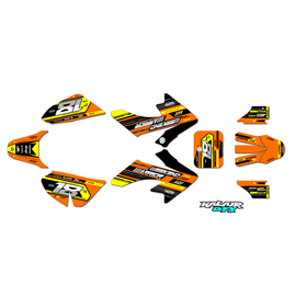 Graphics Kit for Honda CRF50 (2004-2012) Warrior Series