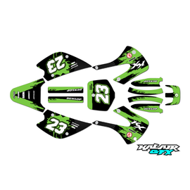 Graphics Kit for Kawasaki KX100 (2001-2013) Splash Series