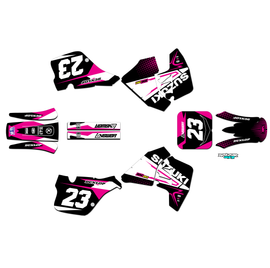 Graphics Kit for Suzuki RM250 (1989-1992) Evader Series
