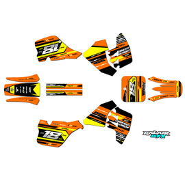 Graphics Kit for Suzuki RM250 (1989-1992) Warrior Series