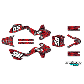 Graphics Kit for SSR SR125 (2021+) Snagged Series
