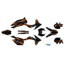 Graphics Kit for KTM 200 XC-W (2013) Twitch Series