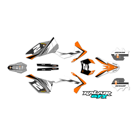 Graphics Kit for KTM 450 XCF-W (2013) Bold Series