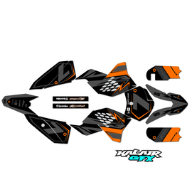 Graphics Kit for KTM 50SX (2012-2015) Bash Series
