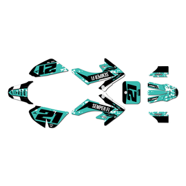 Graphics Kit for Honda CRF50 (2004-2012) Semperfi Series