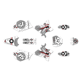Graphics Kit for Yamaha YZ250 (2002-2004) Predator Series
