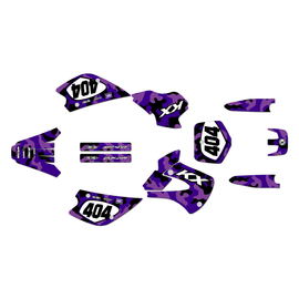 Graphics Kit for Kawasaki KX 80 (1998-2004) Invasion Series