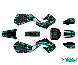 Graphics Kit for Honda CR250 (1997-1999) Twitch Series