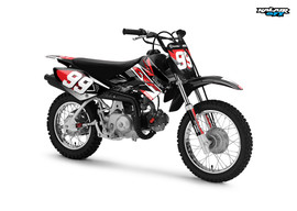Graphics Kit for Honda CRF70 (2004+) Turbo Series