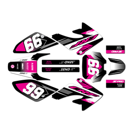 Graphics Kit for Honda CRF100 (2004-2010) Turbo Series