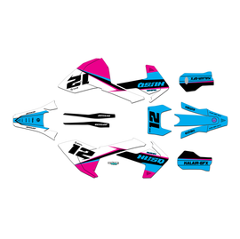 Graphics Kit for Husqvarna FE250 (2017-2019) Vendetta Series