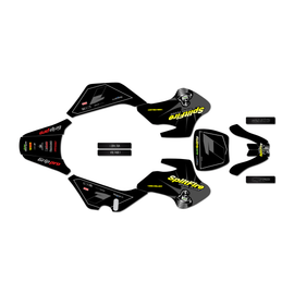 Graphics Kit for Kawasaki KDX50 (2006-2023) Lancaster Series