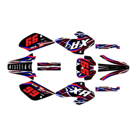Graphics Kit for Honda XR80 (2001-2003) Prime Series