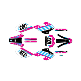 Graphics Kit for Honda XR100 (2001-2003) Usa Series