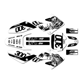 Graphics Kit for Honda CRF100 (2011-2016) Surfsup Series