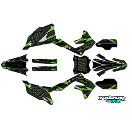 Graphics Kit for Kawasaki KX250X (2021+) Twitch Series