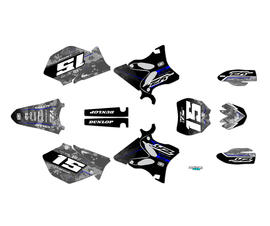 Graphics Kit for Yamaha YZ250 (2008-2014) Cyberware Series