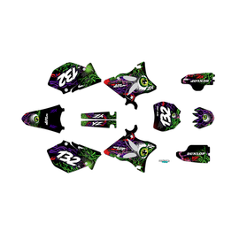Graphics Kit for Yamaha YZ250 (2006-2007) Core Series