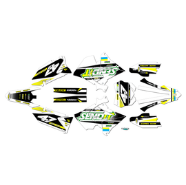 Graphics Kit for Suzuki RM250 Polisport (2001-2008) Fresh Series