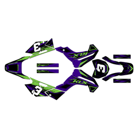 Graphics Kit for Kawasaki KLX140 (2008-2018) Guard Series