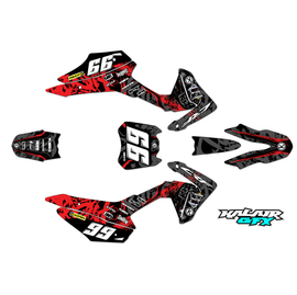 Graphics Kit for Honda CRF110F (2013-2018) Revolt Series