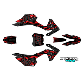 Graphics Kit for Honda CRF110F (2013-2018) Twitch Series