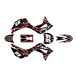 Graphics Kit for Honda CRF110F (2019-2024) Prime Series