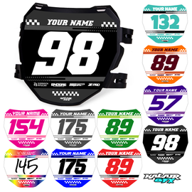 ODI Number Plate Decal Design 3 ODI Number Plate Decal Design 3