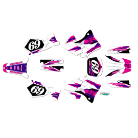 Graphics Kit for Yamaha YZ250 (1996-2001) Vintage Series