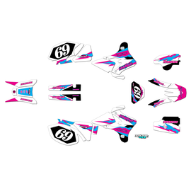 Graphics Kit for Yamaha WR450F (2005-2006) Vintage Series
