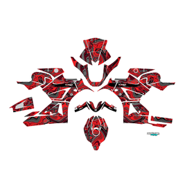 Graphics Kit for Honda CBR600RR (2013-2025) Snagged Series