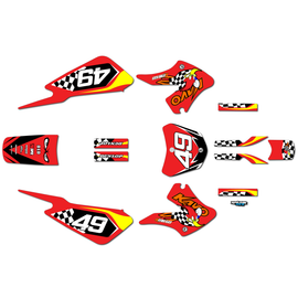 Graphics Kit for Kayo KMB60 (2022-2023) Pecker Series