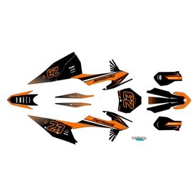Graphics Kit for Ktm 125 SX (2019-2022) Fh Series