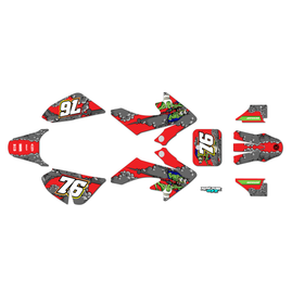 Graphics Kit for Honda CRF50 (2004-2012) Lunatic Series