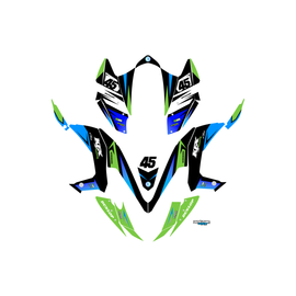 Graphics Kit for Kawasaki KFX450R (All Years) Division Series