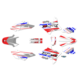 Graphics Kit for Suzuki DRZ 400 POLISPORT PLASTICS (2005-2023) Razor Series
